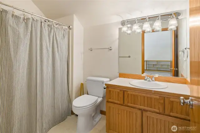 Full bathroom upstairs
