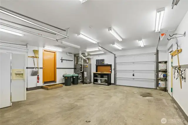 Garage off the main house.