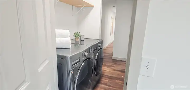Sale includes front load washer and dryer set