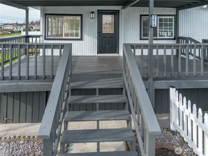 Front steps