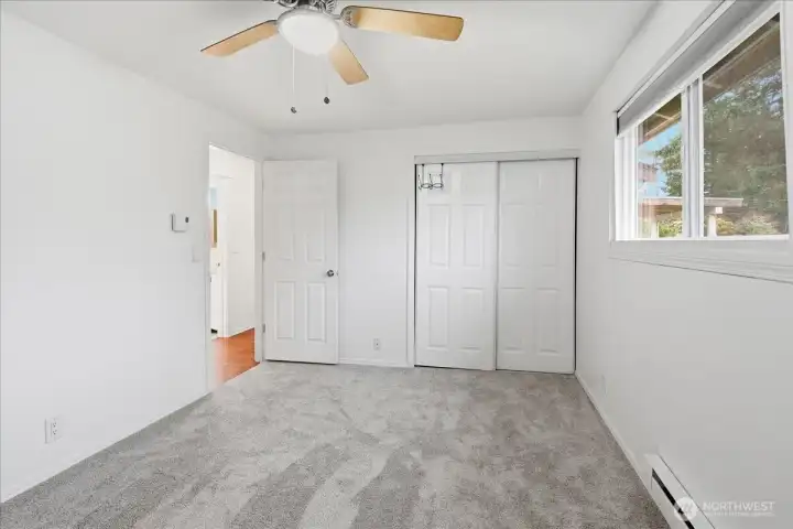 Another view of the second bedroom.