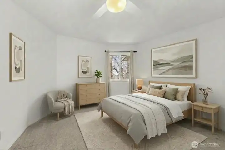 Bedroom 2 Virtually Staged