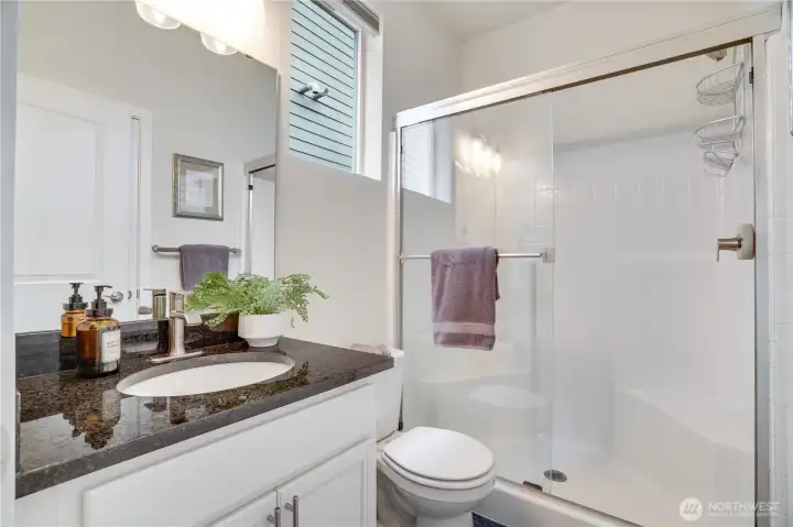 En suite bathroom on main floor