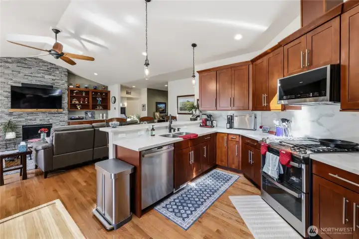 Upgraded appliances
