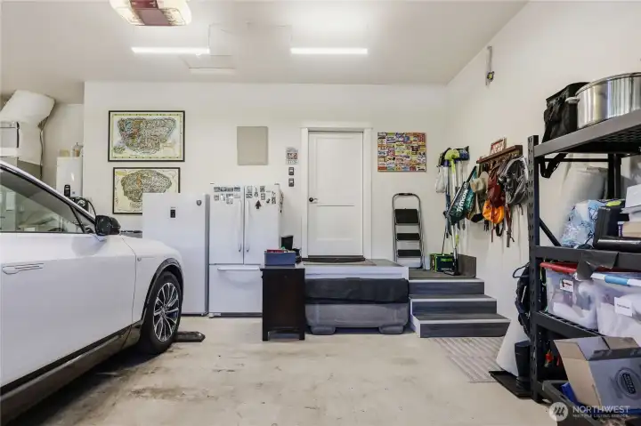 3-car attached garage