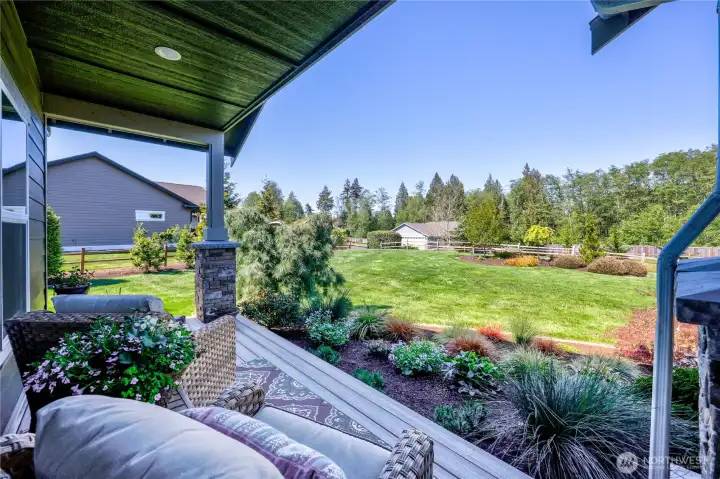 Covered front porch