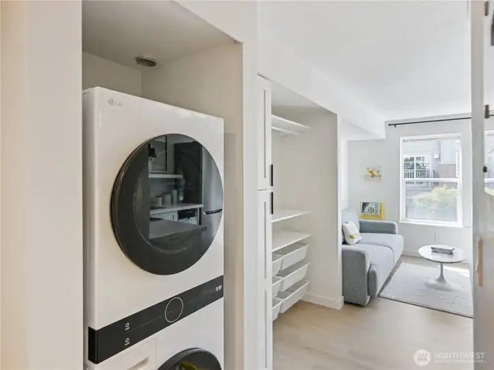 Brand new ductless dryer & washer.