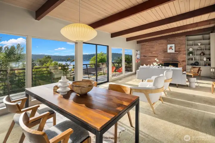 Dining Room with a View