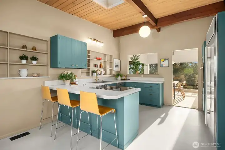 Kitchen with a View!