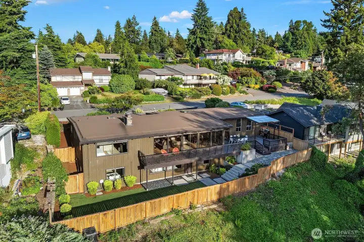 Hilltop Location Provides View and Privacy