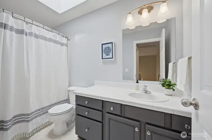 Bathroom on second floor.