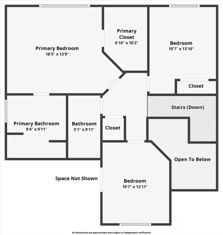 Upper floor.