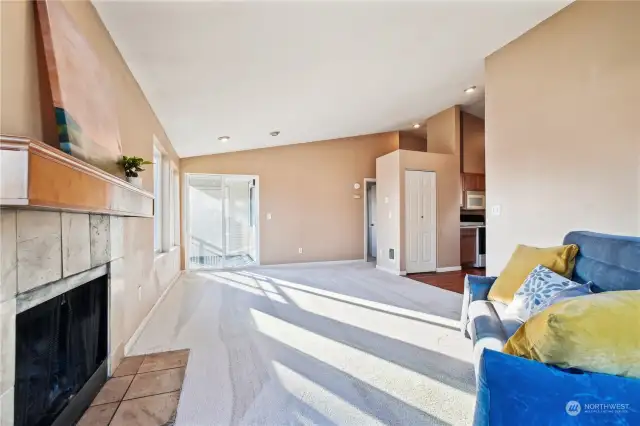 Family Room - plenty of space for dining table