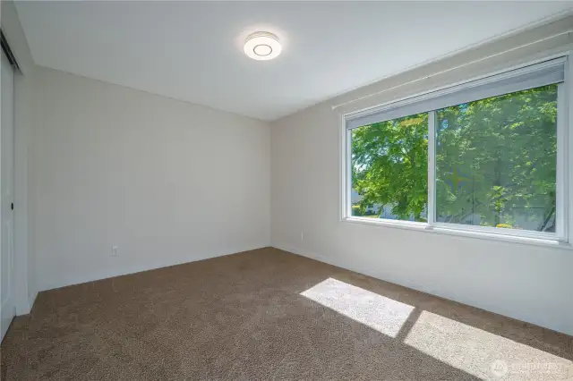 4th bedroom upstairs looks at the street