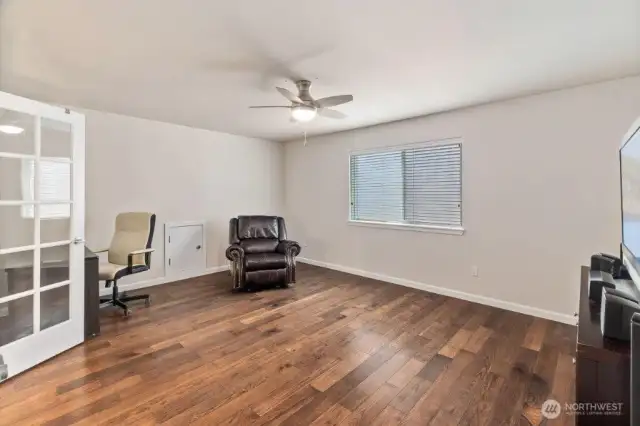 Upstairs family room/bedroom.