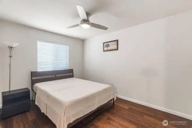 This is the upstairs first bedroom.