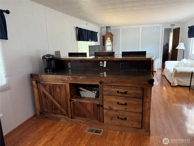 Custom kitchen bar