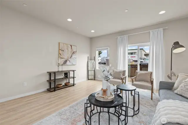 Spacious open-concept layout – perfect for entertaining in the living and dining areas.