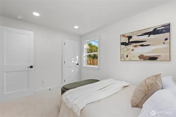 Bedroom 2 with closet