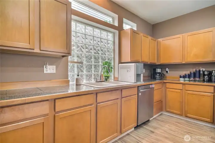 Private window in the Kitchen