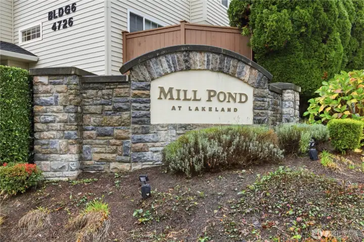 Welcome to Mill Pond in Lakeland Hills
