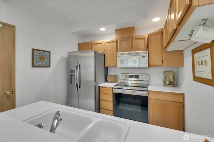 Plenty of Kitchen Storage Including Pantry