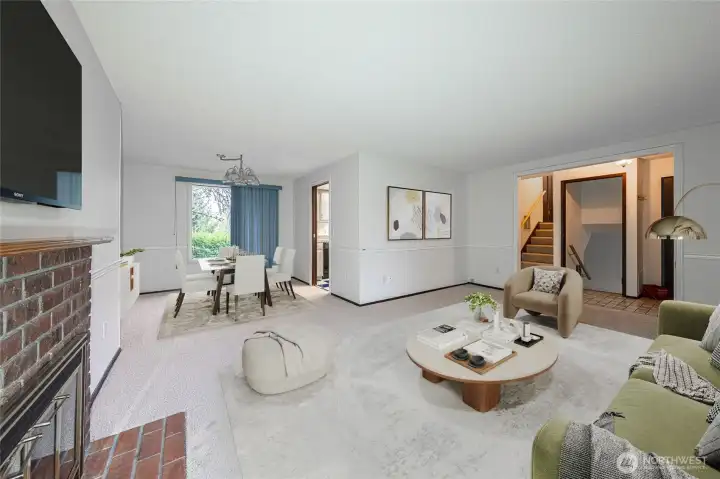 This photo has been virtually staged