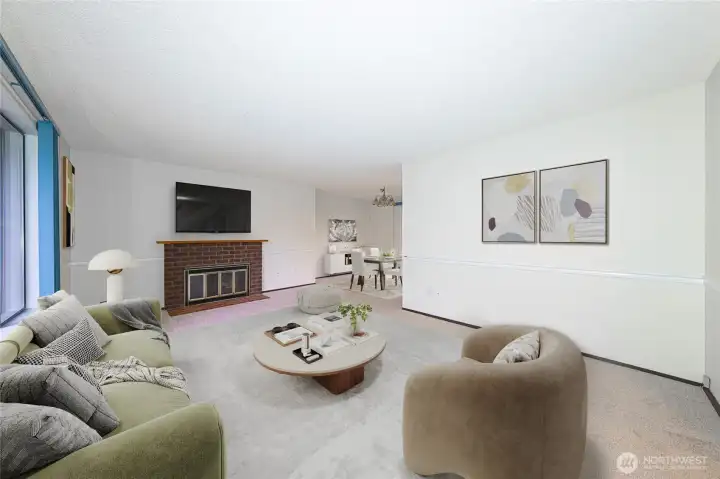 This photo has been virtually staged