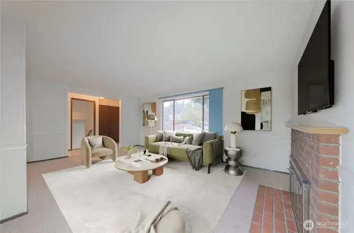 This photo has been virtually staged