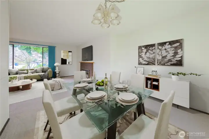 This photo has been virtually staged