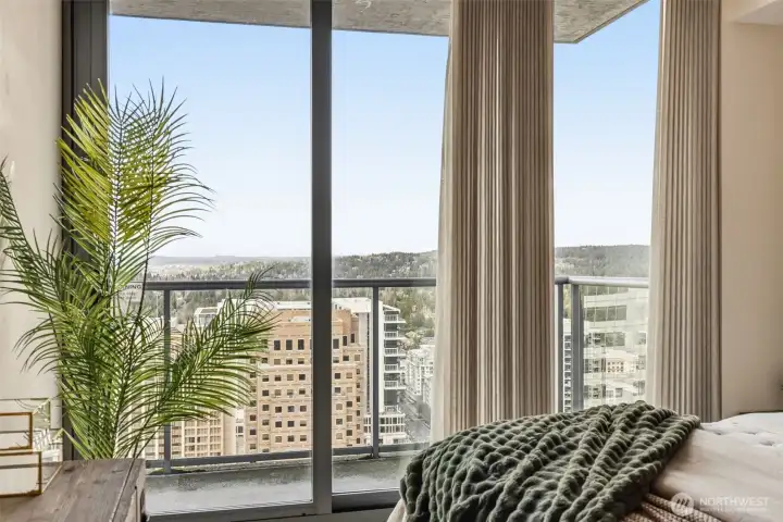 Another view of the secondary bedroom.