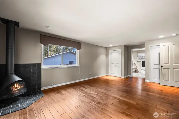 Bonus room reverse angle