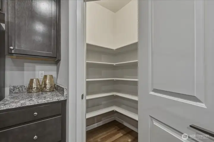 Kitchen, True Pantry, Luxury Vinyl Plank Flooring, High Ceilings