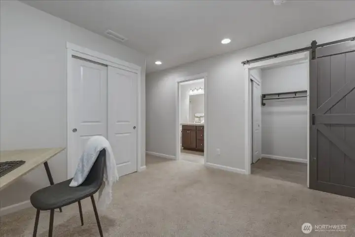 Loft with Closet on 2nd Floor, W2W Carpet, Laundry Room on 2nd Floor