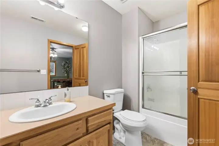 downstairs full bath