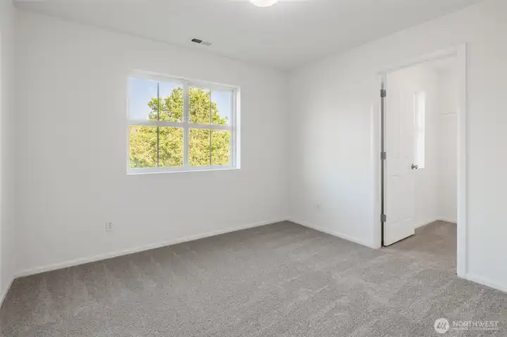 Bedroom 3 - with walk-in closet
