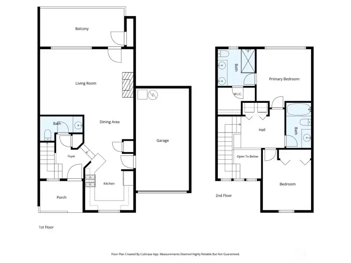 Floor plan of this lovely home.