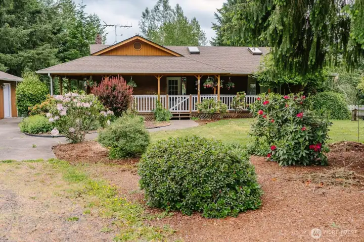 Wrap around porch and deck