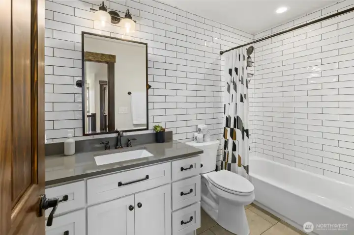 Full bathroom upstairs