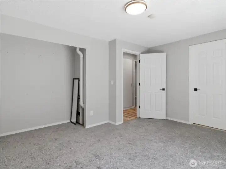 Closet doors are in garage, if desired.