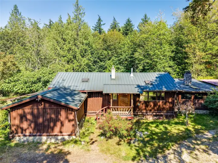 Circa 1950s Log Cabin