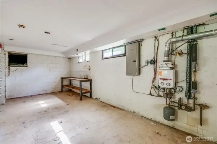 Basement and utilities