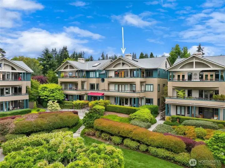Daytime view of this stunning penthouse