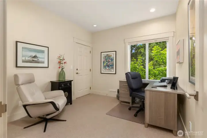 Also on the main floor is a flexible den/bedroom option