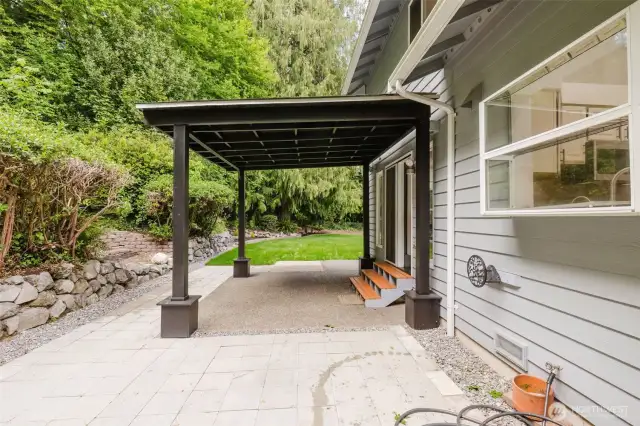 Covered Patio off Family Room