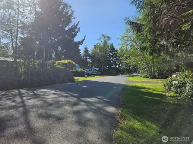Neighborhood view to the South.
