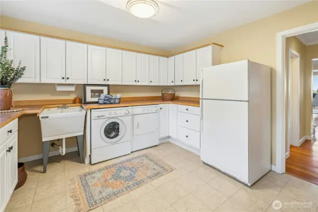 Oversized Main Floor Laundry Room
