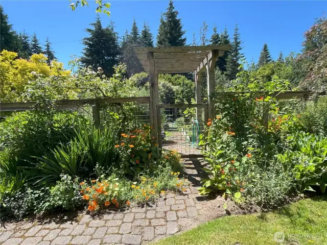 Entry to the Magical Potager Garden