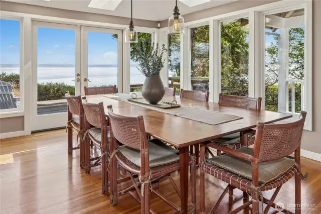 Dining Area with Expansive Views