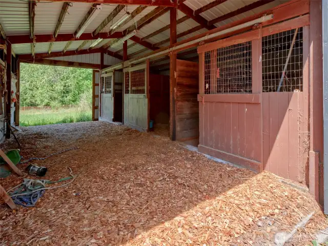 Interior of Barn